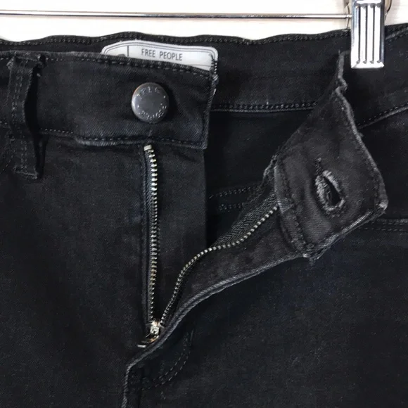 🍄Free People Black Skinny Jean - Picture 4 of 9
